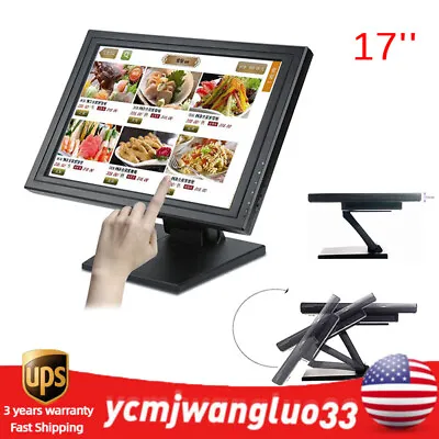 17  Touch Screen LCD Display Monitor LED USB VGA POS Windows7/8/10 Portable • $127.30