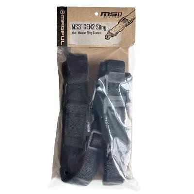 MAGPUL MAG514-BLK Gen2 MS3 Dual QD Swivels Single/Two-Point Tactical SLING NEW • $17.98