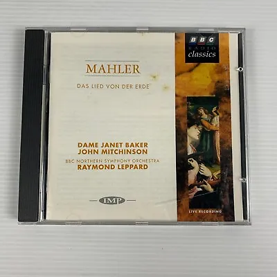 Mahler Das Lied Von Der Erde - BBC Northern Symphony Janet Baker (CD 1995) • £4.17