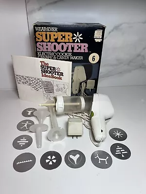 VINTAGE WearEver Super Shooter Cookie Press 70001 • COMPLETE •TESTED & WORKS! • $34