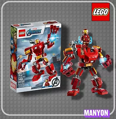LEGO 76140 Marvel Avengers Iron Man Buildable Mech Brand New • $49