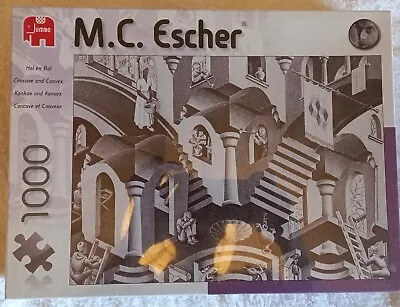 M.C.Escher Concave & Convex 1000 Piece Puzzle - JUMBO Brand  • £0.99