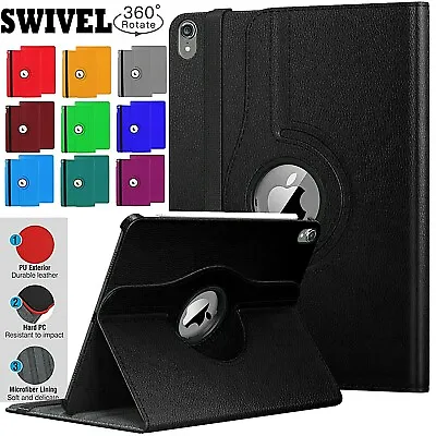 £6.44 • Buy Case Cover For IPad 10.2  8th/7th Gen & Pad Air 3rd Gen Leather 360 Rotate Smart