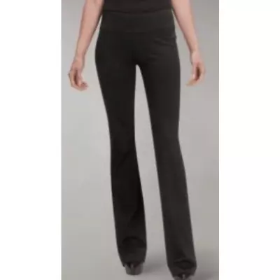 CABI Size 4 Black Bootcut Ponte Trousers Work Pants Back Zip Office Career • $26.25