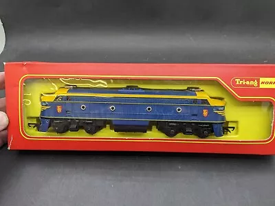 Triang Hornby R159 Transcontinental Double Ended Diesel Blue/yellow Mint In Box • £120