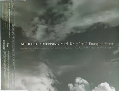 Mark Knopfler And Emmylou Harris - All The Roadrunning (CD Single Promo) • £14.99