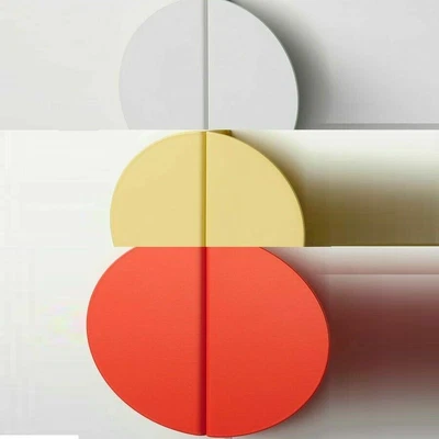 Ikea BEGRIPA Wardrobe Children Door Handle Half-round 130mm 2pack • £13.99