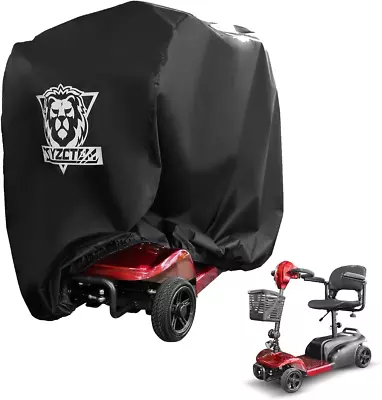 600D Waterproof Scooter Cover Black Power Assisted Mobility Scooter Cover 👈👈 • $18.94