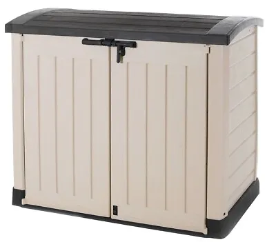 £199.99 • Buy Keter Store-It Out ARC Plastic Garden Storage Box Shed Outdoor Beige|Brown 1200L