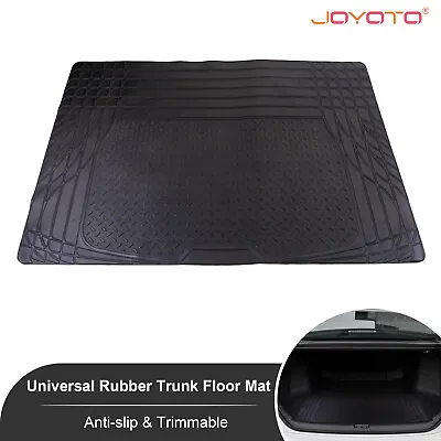 $24.99 • Buy Joyoto Cargo Trunk Floor Mat Liner Car SUV Truck All Weather Custom Fit Black