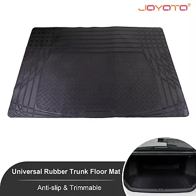 Joyoto Cargo Trunk Floor Mat Liner Car SUV Truck All Weather Custom Fit Black • $25.99