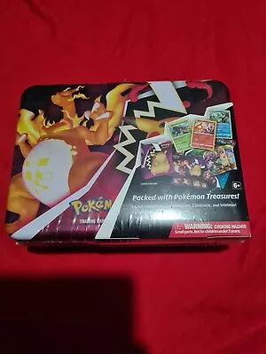 Pokemon Collectors Chest Tin Fall 2020 Pikachu & Charizard VMAX New & Sealed • £42