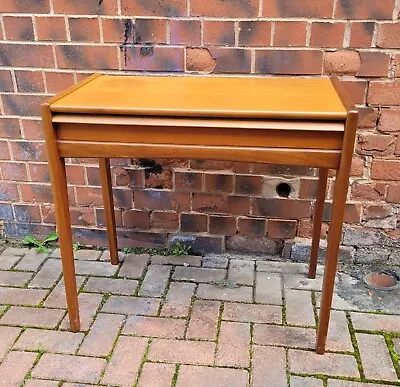 £195 • Buy MCM Younger Teak Side Hall Console Table Desk - John Herbert C1960s Retro