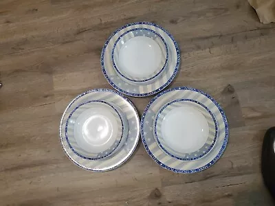 Warren Kimble AMERICA THE BEAUTIFUL  3 Dinner Plates And 3 Soup Bowls • $19.99