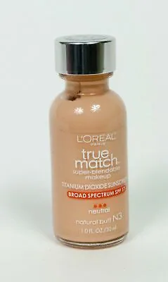 L'Oreal Paris True Match Super-Blendable Makeup Neutrals N3 N9 N8  Pick One • $7.99