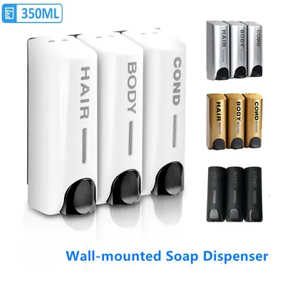 £10.99 • Buy 350ML Wall-mounted Soap Dispenser Public Hands Sanitizer Shampoo Dispenser UK