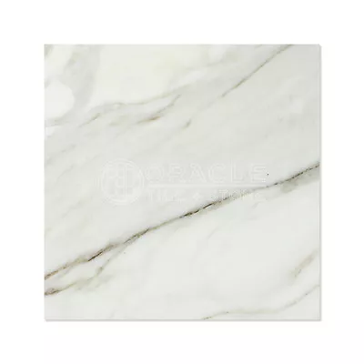 Calacatta Gold (Italian Calcutta) Marble 18 X 18 Field Tile • $9.50