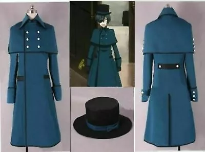 Black Butler Kuroshitsuji Ciel Phantomhive Cosplay Birthday Costume Custom-made{ • $69.20