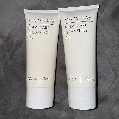 Mary Kay Set Of 2 Body Care Cleansing Gel Travel 3 Fl Oz Each Total 6 Oz New • $12.95