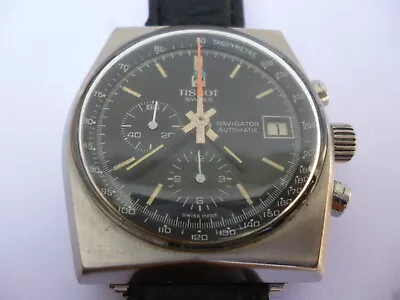 Vintage Tissot Lemania 1341 Chronograph In Good Working Condition • $749.99