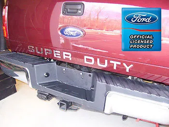 2008 - 2016 Ford F250 F350 450 Super Duty Tailgate Letter Inserts Decals Sticker • $15.17