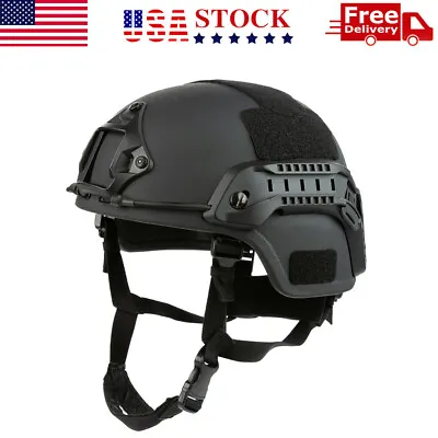 TAC Ballistic MICH Helmet Aramid NIJ IIIA Bulletproof Armor & Accessory Mounts • $219.99