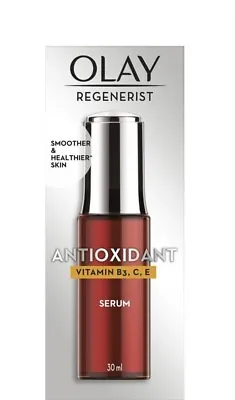 $28.90 • Buy Olay Regenerist Antioxidant Vitamin B3, C, & E Serum - 30ml Healthier Skin
