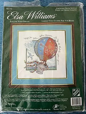 Follow Your Dream By D. Morgan - Elsa Williams/JCA Cross Stitch KIT • $29.99