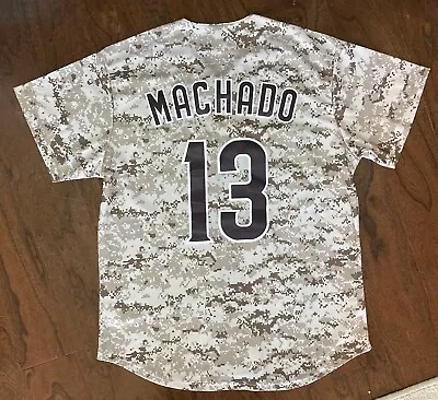 Manny Machado (SD Padres) Camo Alt Baseball Jersey! All Stitched Brand New • $31.99