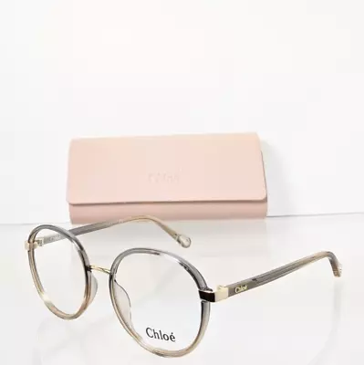 Brand New Authentic Chloe Eyeglasses CE 0033 002 51mm Clear & Gold 0033O Frame • $169.99