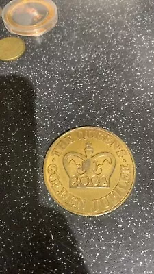 Super Rar The Queens Golden Jubilee 2002 Coin.  • £40
