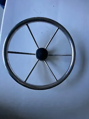 Boat Steering Wheel | Stainless Steel 15 Inch 5 Spoke • $70