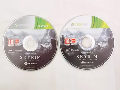 Mint Disc Only Xbox 360 Classics The Elder Scrolls V Skyrim Legendary Edition... • $7.92