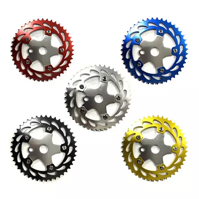 Old School Bmx 44t Alloy Chain Wheel And Spider Various Colours • $39.99