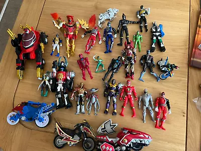 £24.99 • Buy Power Rangers Action Figure Job Lot Clearance Bundle Garden Play Set (J)