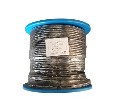 6mm2 Twin Core 1500 V DC Cable Solar PV Cable 100 Meter Roll Commercial • $339