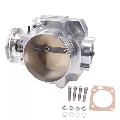 For K20 K20A2 Engine Silver Intake Manifold Throttle Body Plate Assembly 70mm • $85.95