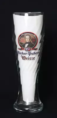 Hacker-Pschorr Weisse .5L Pilsner Beer Glass 9 5/8  Height Blown Swirl Pattern • $9.99