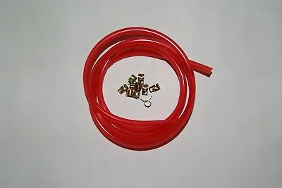 Carburetor Vent Line Hose RED 1/8 ID Fuel Line PRIMER Hose Motorcycle ATV 5FT • $6.99