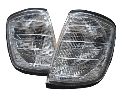 Headlight Turn Signals Side Marker Lights Pair For Mercedes Benz W124 E CL 85-95 • $37.95