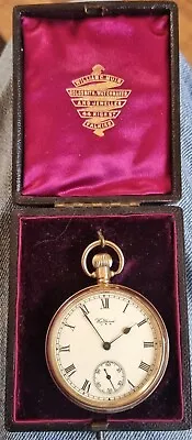 £500 • Buy 9ct Gold Waltham Pocket Watch 1865