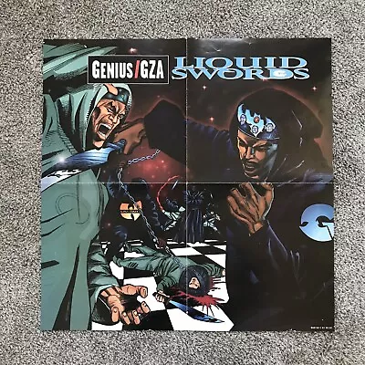 🔴 Gza Liquid Swords Poster 22x22 Wu-Tang Genius Rare • $250