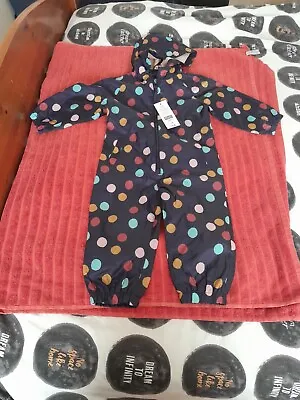 £3 • Buy Polka Dot Toddler Splash Jacket