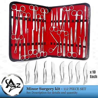 High Quality US Military Field Minor Surgery Surgical Instruments Kit 112 Pcs  • $54.99