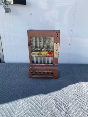 VINTAGE 1936 MILLS TAB GUM VENDING MACHINE COIN OP - 1 CENT Antique Machine!!!!! • $249.99