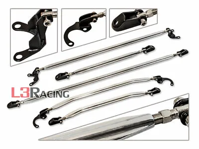 Strut+Tie+C-Pillar Bar 5pc Combo For 93-97 Civic Del Sol All Model Chassis • $116.99