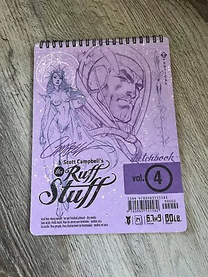 J Scott Campbell Right Stuff Sketchbook Vol 4 • $25