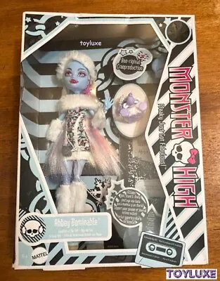 Monster High Boo-riginal Creeproduction Abbey Bominable Fashion Doll Top Crease • $46.95