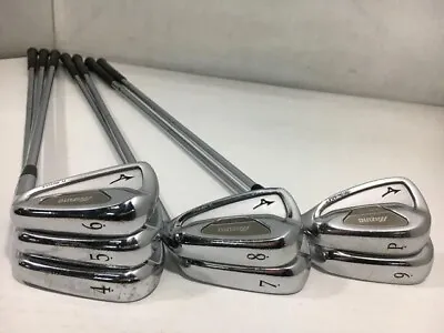 Mizuno MP-59 MP 59 Iron Set 4I - 9I PW 7 Clubs Dynamic Gold R300 Used JPN Men • $234.99