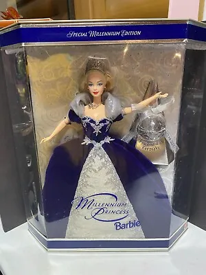 2000 Millennium Princess Barbie NRFB • $15